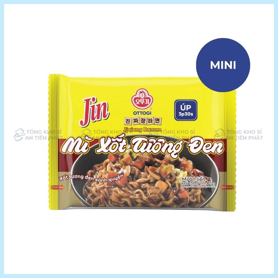 Mì Jin jjajang Cay Mini Ottogi 80G (VN)