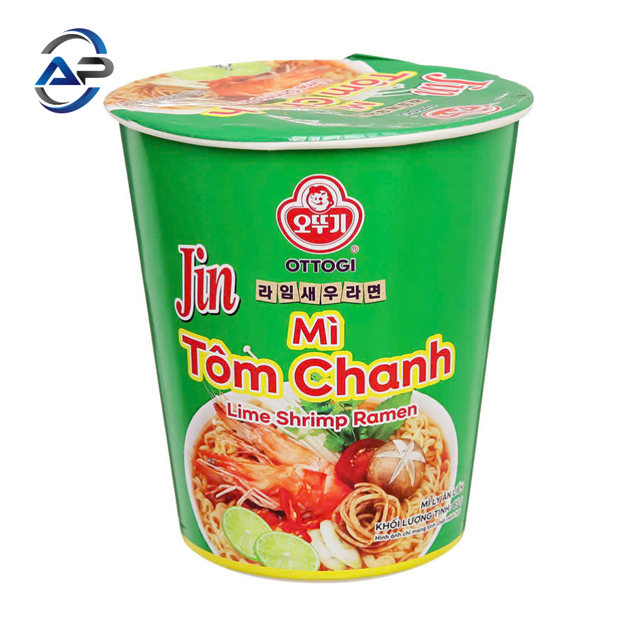 Mì Jin Ly Tôm Chanh 65g * 15 Ly/Thùng