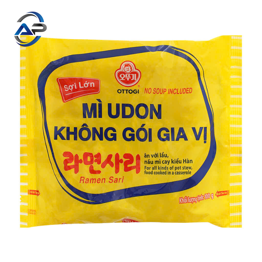 Mì Udon Không Gói Gia Vị 100g * 48 Gói/Thùng