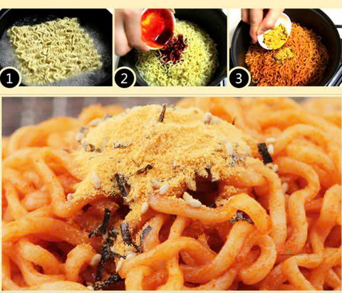 Mì Khô Gà Cay Vị Phô Mai Samyang Gói 140G*40Gói/1 thùng - Hình ảnh 8